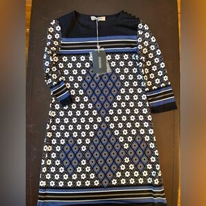 SportMax (Max Mara) Dress, 100% Silk, Size Large, New With Tags, Luxury Dress